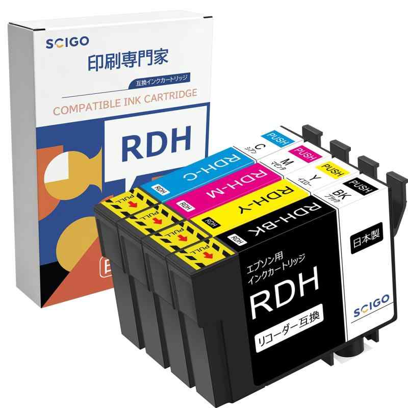 樂天商城 - RDH-4CL 日本製 PX-049A PX-048A プリンター インク エプソン 用 インク リコーダー EPSON 対応 インクカートリッジ 純正 と併用 (合計4本)