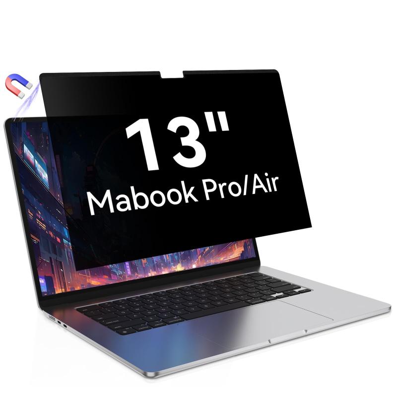 アスターショップのMacBook 覗き見防止 マグネット式｜アングル3
