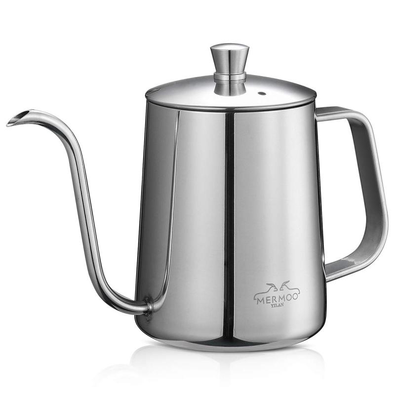 樂天商城 - MERMOO YILAN ドリップポット コーヒーポット 細口 600ml キャンプ コーヒー ドリップ ケトル 人気 コーヒードリップポット コーヒーメーカー コーヒーぽっと やかん アウトドア コーヒー ドリッ