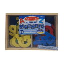 メリッサ&ダグ (Melissa&Doug) 木製 アルファベットマグネット 大文字 小文字 52ピース 448 正規品