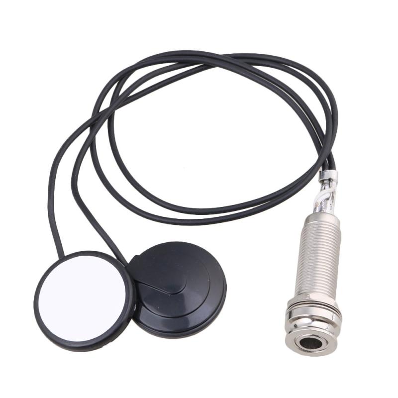 マンドリンデュアルツインInternal Sensor Transducer ピックアップwith 1/4 inchエンドピン·ジャック moyinmusic