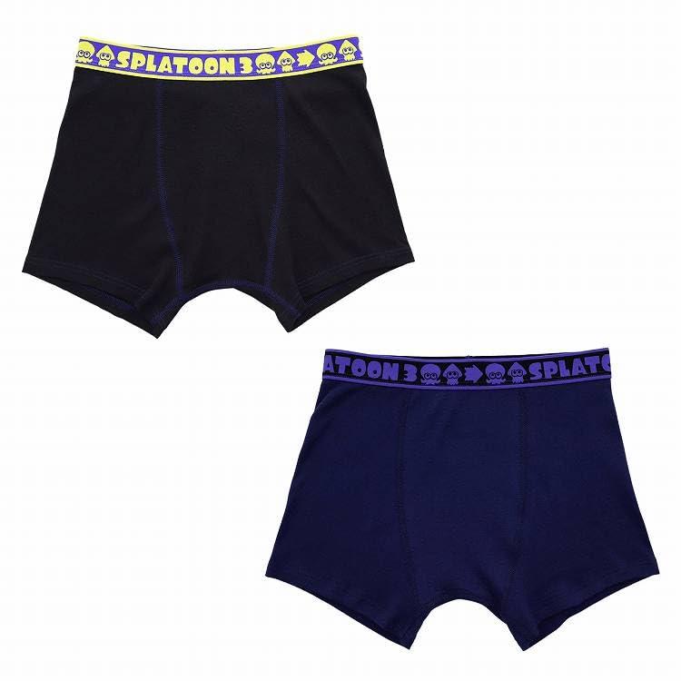 반다이 스플라툰 3 주니어 복서 팬츠 2장조 A무늬 (140cm/150cm/160cm) 아소트 572