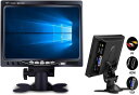 METIS モニター 7インチ ディスプレイ VGA/AV/HDMIケーブル付き 内蔵スピーカー Raspberry Pi対応 1080p液晶 HDMI VGA AVポート PC/DVD/テレビ/監視モニター/車載モニター対応