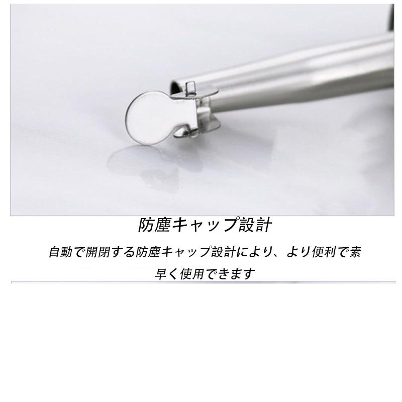 ポアラー ポアラー ステンレス テーパー注ぎ口 オリーブオイル カクテルシェーカー ワインストッパー 自動フタ付き 使いやすい （2個セット） astershop-10753080 アスターショップ サンプル画像3