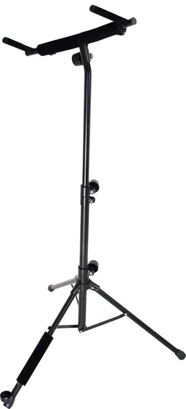 KC(ケーシー) ウッドベース/コントラバス/チェロスタンド WBSS-45ウッドベース・コントラバスだけでなく、チェロを立てかけることも可能高さ調整、横幅サイズ調整可能高さ:約770mm~1200mm横幅調整:約260mm~400mm重量:3.08kg