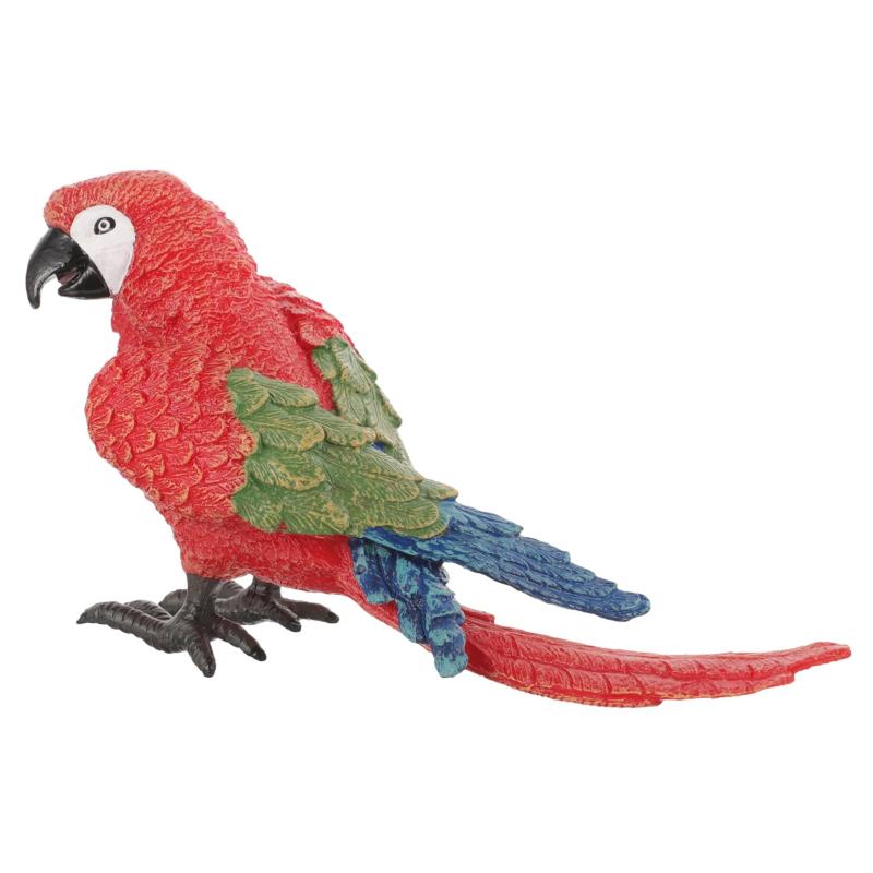 Rakuten - STOBOK シミュレーションオウム置物 6.7インチ リアルな鳥オブジェ 鳥類モデル ガーデン装飾 庭 バルコニー インテリア飾り 軽量コンパクト