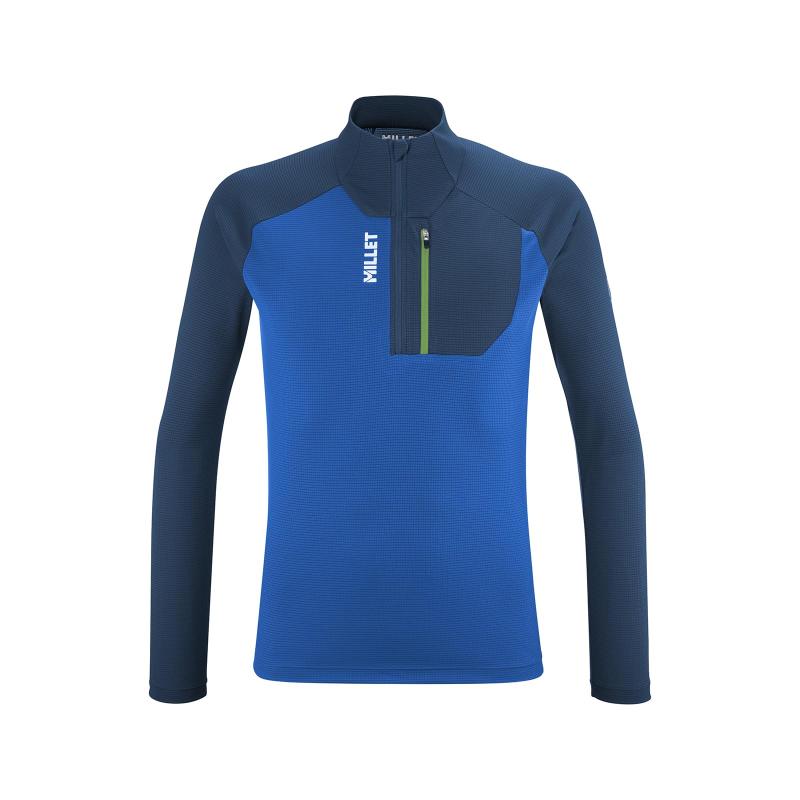 Rakuten - MILLET(ミレー) 登山インナーカメット ジップTシャツ ロングスリーブ MIV10454メンズ