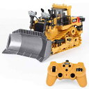 RC ブルドーザー ショベルカー 掘削機 子供のおもちゃの車 建設車両おもちゃ 合金素材ラジオコントロール 大きいサイズ
