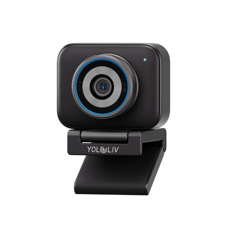 YoloLiv YoloCam S3, 4K ストリーミングウェブカメラ、1/1.28" センサー、PDAFオートフォーカス、4K 30FPS、4x ズーム、ライブ配信・ポッドキャスト・会議・ビデオ通話用 (Mac/PC対応)