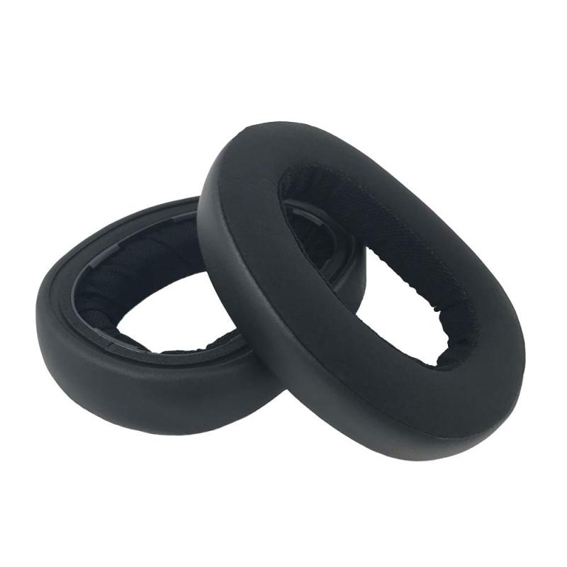 Chic Tuant イヤーパッド for Sennheiser (ゼンハイザー) GSP500 GSP600 GSP601 GSP 500 600 601 ヘッドセットに対応 交換用ヘッドホンパッドイヤークッションメモリーフォーム(ブラック)