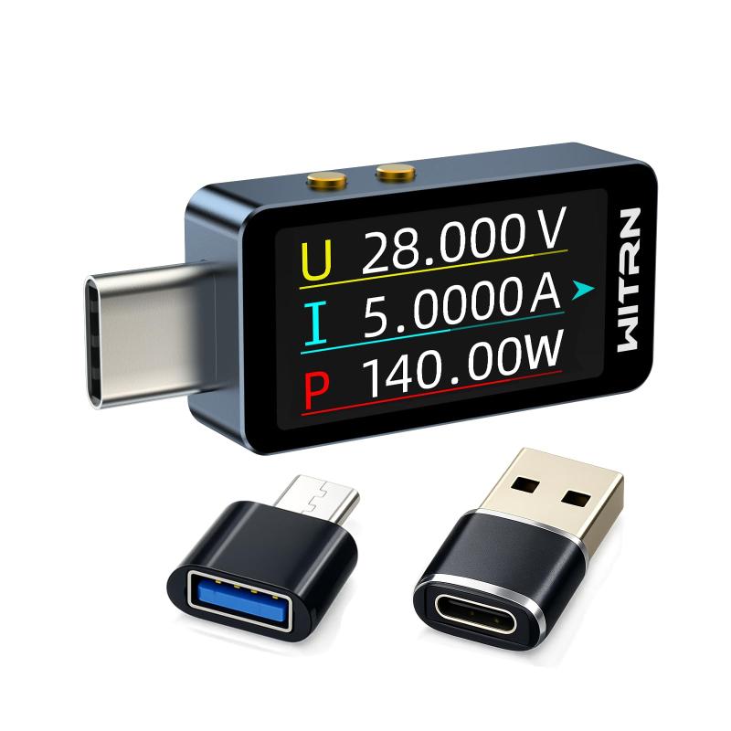 USB パワーメーター PD 3.1 Type-c テスター デジタルマルチメーター 電流テスター 電圧検出器 DC 36V 6A