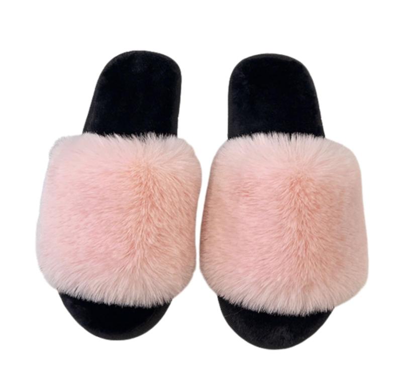 [ririka] リリカ レディース スリッパ サンダル ルーム おしゃれ かわいい ファー あたたかい もこもこ ふわふわ 室内 室外 外履き あったか シューズ トイレ