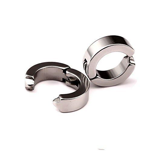 LUXSTAR はさむ イヤーカフ フェイクピアス メンズ レディース 両耳セット ステンレス 金属アレルギー対応