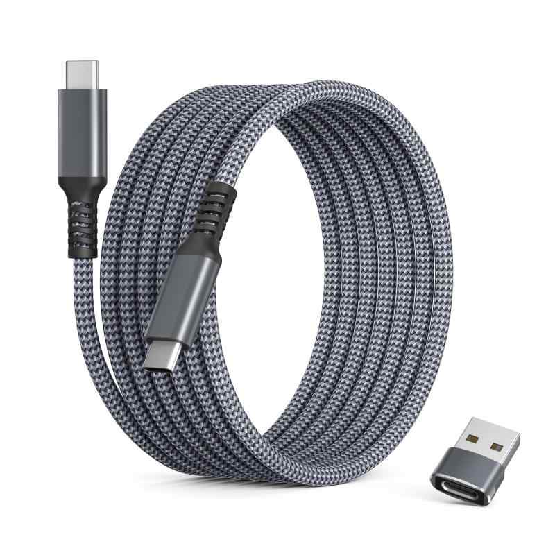 Basesailor USB Type C to タイプ C 100W ケーブル と USB アダプター、PD 充電コード 急速充電 ケーブル