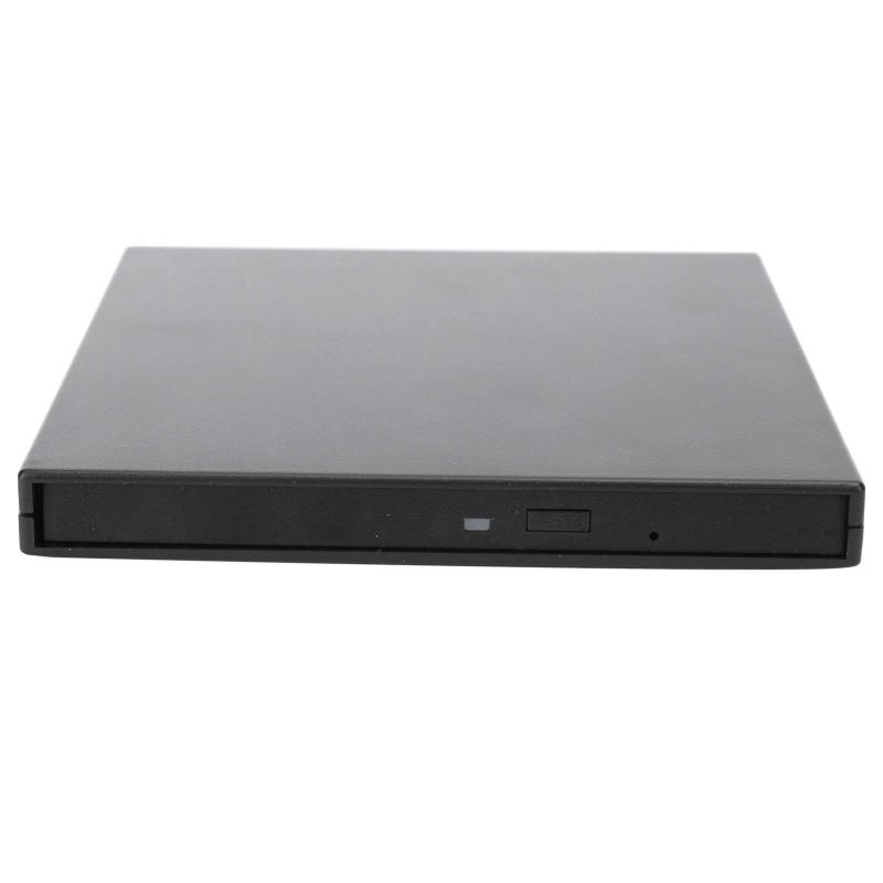 Vbestlife1 外付けハードドライブ 光学ドライブボックス コンピュータ ラップトップストレージキット ラップトップPC用のコンパクト9.5mmVCD DVDCD外付けドライブ