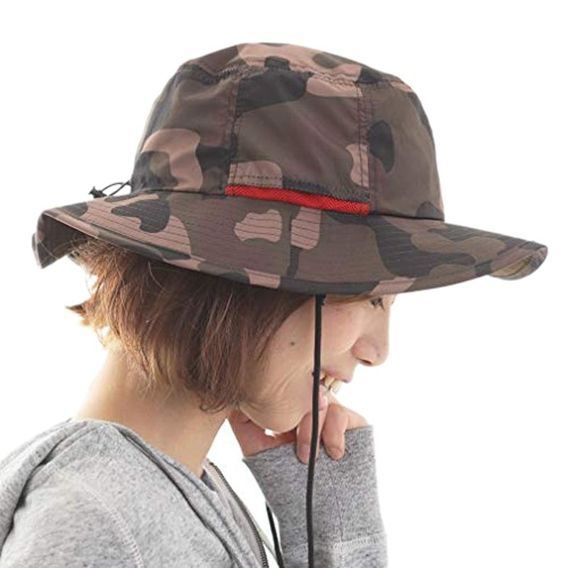 Rakuten - [belleapparel] サファリハット レディース 帽子 UVカット 撥水帽子 アドベンチャー ハット メンズ フェス アウトドア