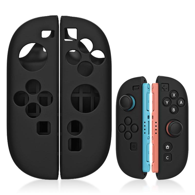 TOMGDRACO Switch2 対応 Joyconハンドルシリコンカバー Switch 2 左右分割カバー JoyCon用 保護ケース 滑り止め 摩擦増え 人間工学デザイン 互換性あり 耐久性高い 任天堂 スイッチ2対応 Nintendo Switc