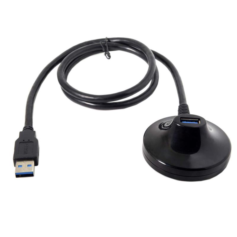 Cablecc USB 3.0 Type-A オス - メス 延長ドックステーション ドッキングケーブル 0.8m