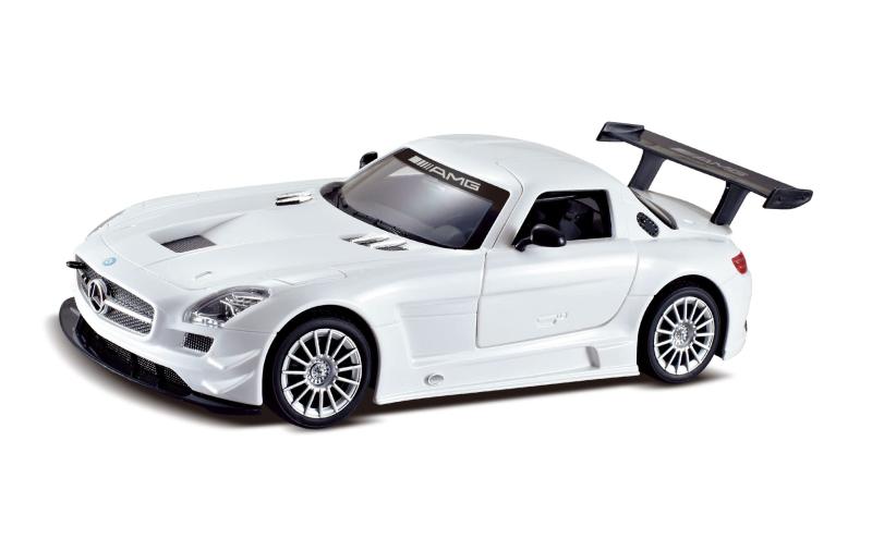 乐天商城 - 童友社 27MHz 1/24スケール R/Cカー メルセデスベンツ SLS AMG GT3 白 電動ラジオコントロール 614368