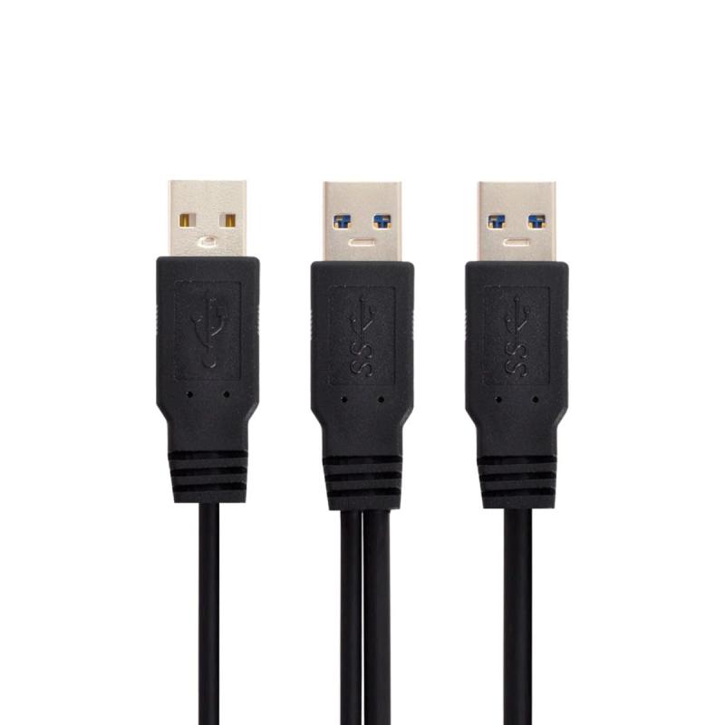 xiwai USB 2.0 9ピン 10ピン マザーボード ヘッダー - マイクロ USB アダプター延長ケーブル 1.65フィート/50CM ミニモニターセンサーパネルカメラ用