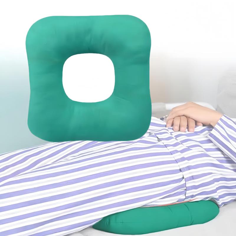LAROTSUBA 床ずれ防止マット 介護用マット枕 四角形のクッション 通気性 軽量性 耐久性に パールコットンを使用しているため 寝たきりの方や高齢者の方に最適です