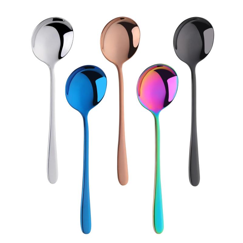 樂天商城 - Bisda スープスプーン 5本セット コーヒー カッピング ブイヨンスプーン 16cm ステンレス 食洗機対応 洗いやすい