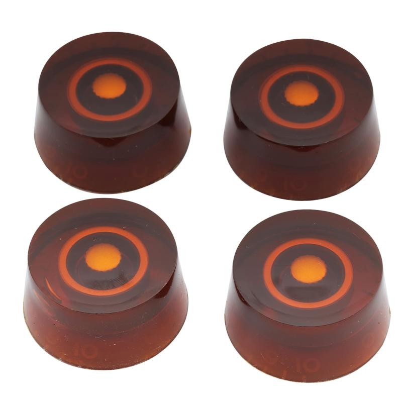 樂天商城 - Musiclily 6mm プラスチック製 レスポールギター用スピードノブ (4個入)