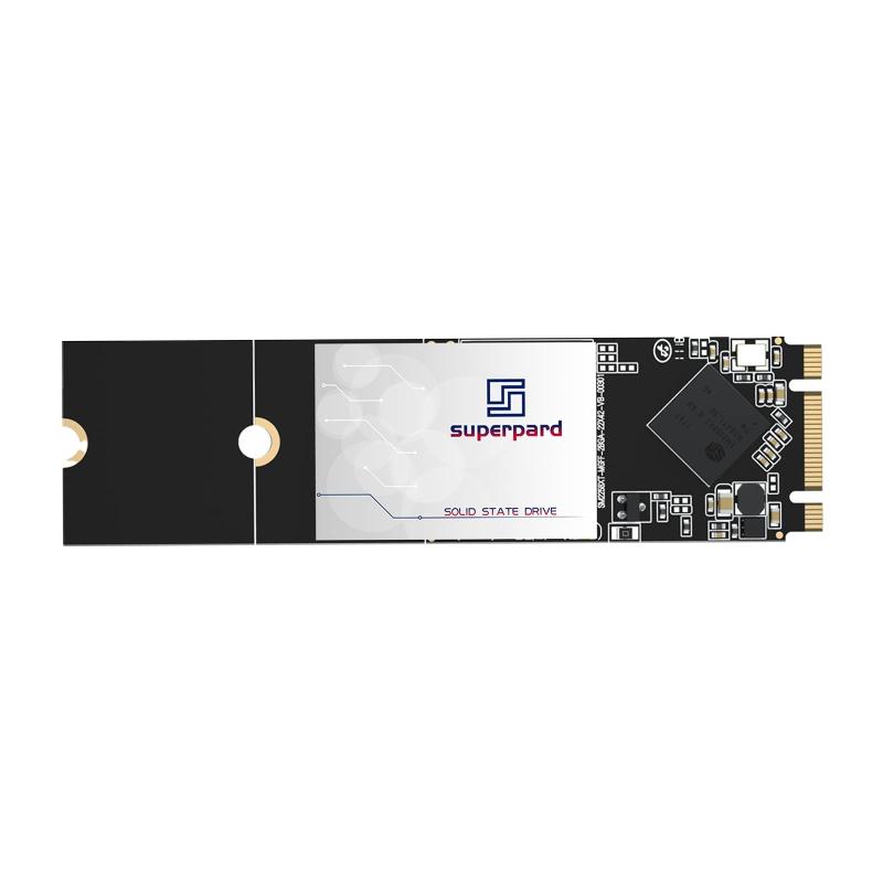 Superpard SSD M.2 2280 内蔵 SATAIII 6Gb/s【革新のSSD&amp;超高速転送】SuperpardのSSDは最新の3D NAND技術を採用しているので、ハードディスクよりも高速な読み書きを実現し、読出し速度最大550MB/秒、書込み速度最大500MB/秒でより高速なデータ転送が可能になるほか、パソコンの起動やシャットダウン時間を大幅に短縮できます。従来のHDDより5倍ぐらいのスピードがアップさせ、お客様により快適な体験を提供します。
