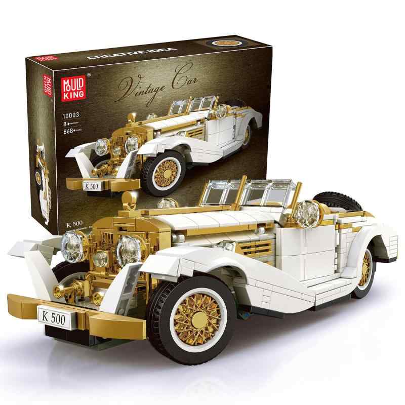 Mould King MOC Technology旧式自動車模型積木セット
