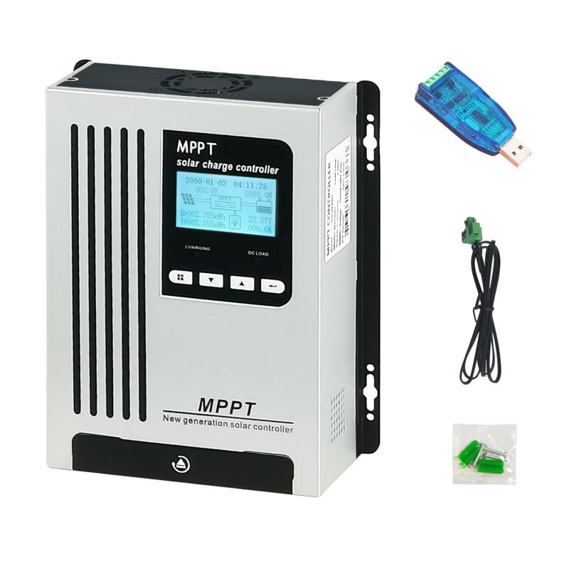 SOLAFANS 48V 45A 55A 65A MPPT ソーラーエネルギー充電コントローラ動作電圧 DC150V 12V 24V 48V 自動選択可能なバッテリー
