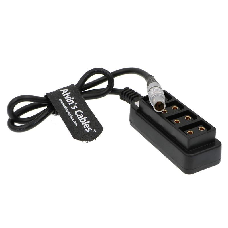 Alvin's Cables ARRI RED DSMC2 Jetpack RTmotion Sidekick 用の 2 pin オス to 4 D tap メス スプリッター Splitter ケーブル