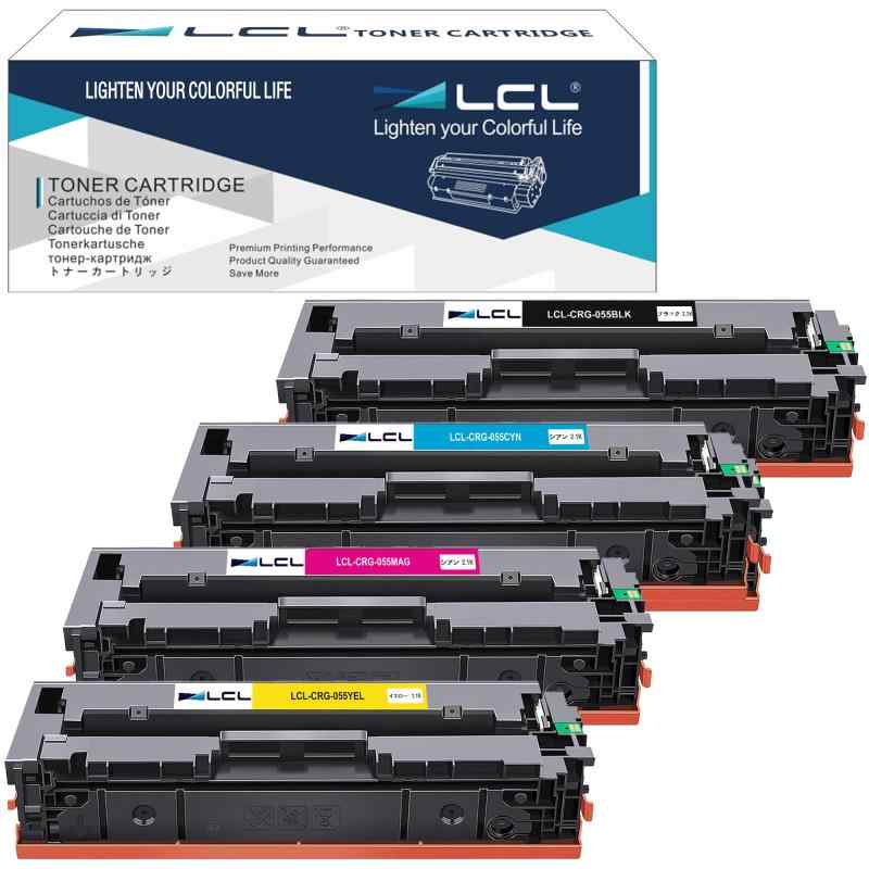 LCL Canon用 互換トナーカートリッジ CRG055 4色