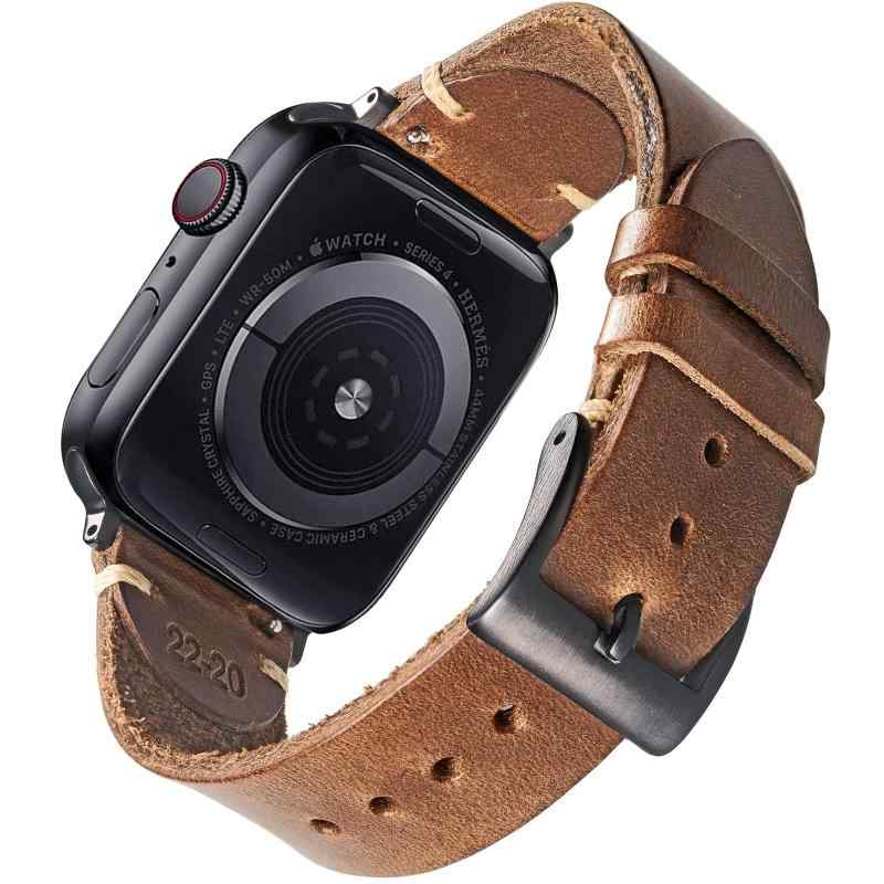  コンパチブル アップルウォッチベルト 38/40/41/42/44/45/49/46mm iWatch Series 10 9 8 7 6 5 4 3 2 1 SE Ultra/Ultra 2に対応 本革iWatchバンド クロムエ