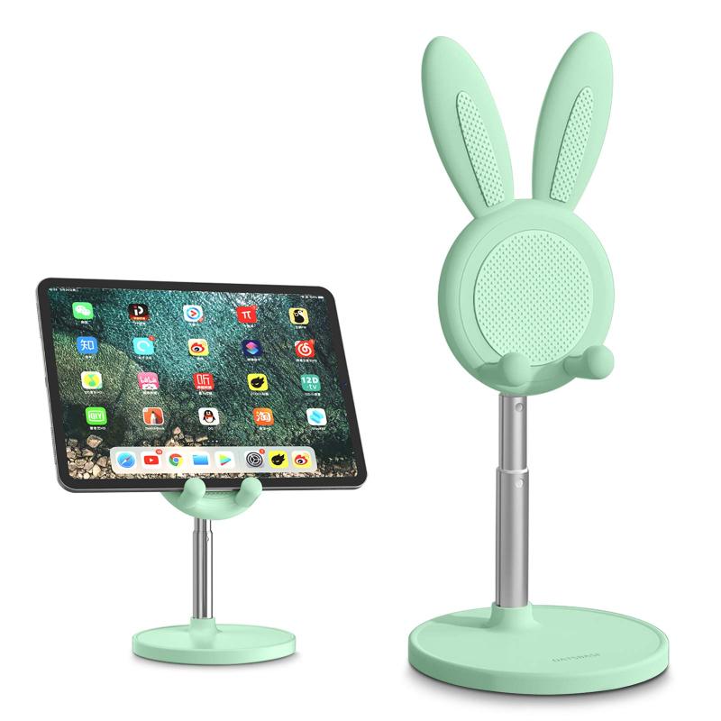 スマホスタンド 可愛い 卓上 充電 60°高度自由調整可能 携帯 iPhone/iPad/Android/Nintendo Switch Lite/Kindle対応 タブレット ゲーム機 電子書籍（4-12.9インチ）