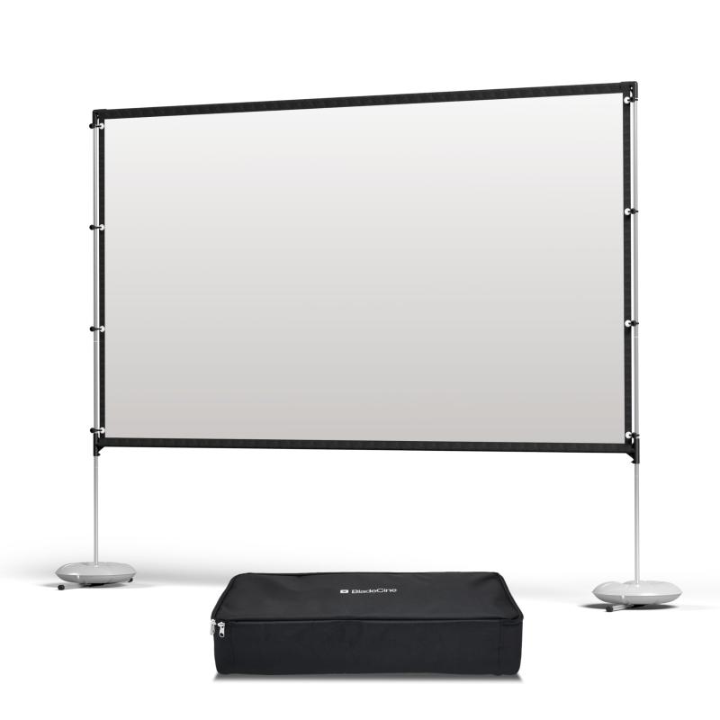 BladeCine プロジェクタースクリーン スタンド付き 100インチ 自立式 屋外/屋内兼...