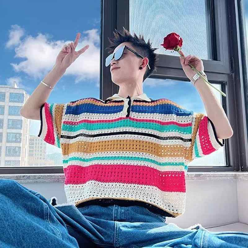 ・カテゴリ: POLOシャツ、Tシャツ・スタイル: 港風・主な素材: ポリエステル96%以上、綿混紡・柄: 英字・シルエット: ルーズフィット・袖丈: 五分袖/五分袖・フード: なし・生地の厚さ: 普通・加工: 形態安定加工・カラー展開: ブラック、マルチカラー・サイズ展開: M、L、XL、2XL・重量: 180g・対象: メンズ、ティーンズ、大人