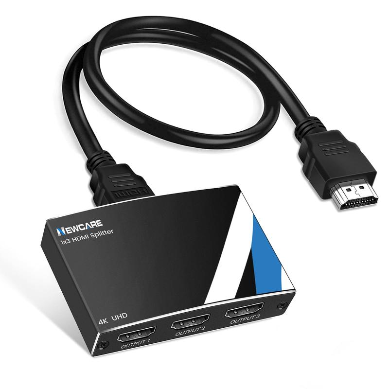 NEWCARE HDMIスプリッター HDMI Splitter 4K
