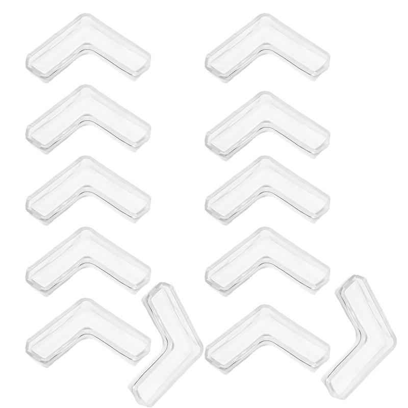 【FineGood】コーナーガード 透明 角ガード 机の角 コーナークッション 透明 家具 角 保護 柔かいPVC 無毒素材 クッション 赤ちゃん 子供 ケガ防止 地震対策 家具 角を保護 ナノ両面テープ付き