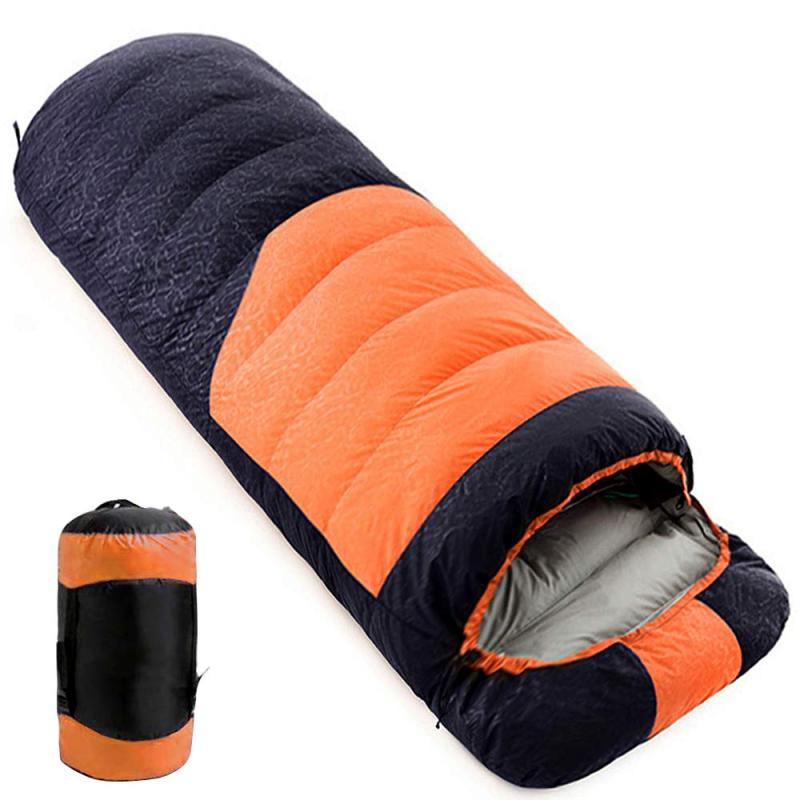 JUYEE 寝袋 冬用 ダウン シュラフ 冬 最低温度-25 キャンプ 羽毛寝袋 2人用 連結可能 2.7kg 大きいサイズ 封筒型 コンパクト 丸洗い 防寒 災害 車中泊 astershop-10347820 アスターショップ パッケージ画像