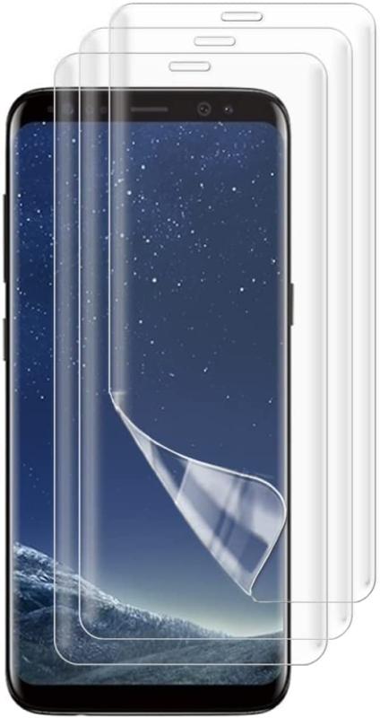 【TPU3枚】Galaxy Note8 専用 保護フィルム【2023年先端技術】3D曲面加工/TPU全面保護/キズ自動修復/繊細なタッチ/気泡ゼロ/超薄型0.15mm ギャラクシーNote8 用 保護フィルム【パッケージ内容】：For Galaxy Note8 液晶面 TPUフィルム3枚。【極上のタッチ感】保護フィルムにフッ素コーティング、オイルコーティング等の様々な特殊処理を施すことにより、スマホ本来の画面と同等の感度と触感を維持し、優れたゲーム体験と使用感を提供することができます。【自動リペア機能】 このフィルムはスローリバウンド技術により、小さなキズや気泡を24時間以内にリペアできます。 フィルムを貼り付けた後も画面に気泡が残っている場合は、すぐに新しいフィルムをはがさないでください。 しばらくお待ちください。フィルムは自動的に修復されます。【高透過率＆貼り付け簡単】：光の透過率が高くてになり，透明度が普通のガラスよりも高くて， 高画質の動画や写真を楽しむことができます。気泡が入りにくいコーティングなので、たれでも、経験なくても、ストレスなして、簡単に貼ることができます。【気泡レス キズ修復】 貼り付けた後、少し気泡を入りマスと、保護フィルムに傷をつかないため補助カード/手でフィルムを押しないでください。24-48時間以内に自然に消えて無くなりますのでご安心ください。周縁部分は指でウオッチ周縁を整理して、フィルムをスクリーンに密着させてください。TPU製フイルム材料は普通のガラスチック製のフィルムより強靭性があり、48時間以内に小さな傷を自動修復し、自然に消えます。