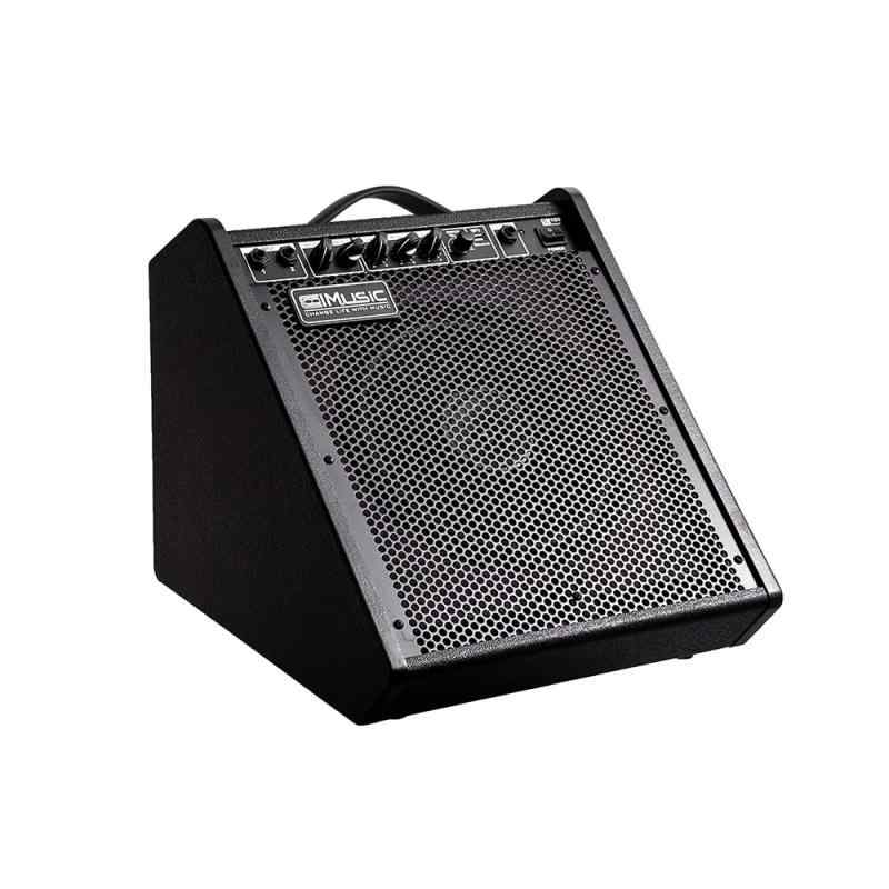 Coolmusic 100W BTパーソナルモニターアンプ電気ドラムアンプスピーカー、キーボード、アコースティックギタースピーカー