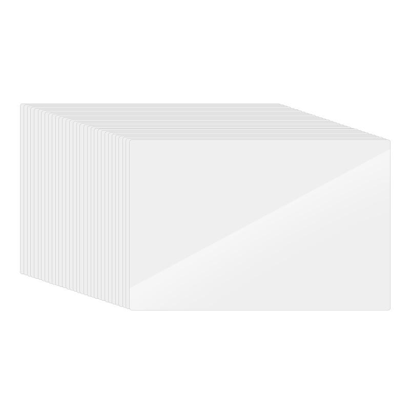 PATIKIL Index Card Thermal Laminating Pouches, Laminating Sheets File Card Lamination Pouch Tags for Work Permits Pass Cards