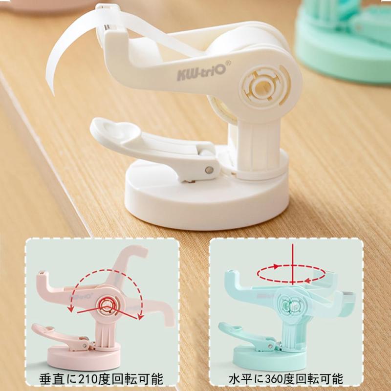 Wefitfix 吸盤付き テープカッター テープディスペンサー 安定性よい テープカッタ...