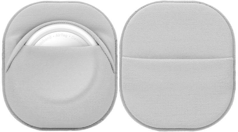 Lacdo Airtag Holder Airtagケース、Apple Air Tagの2パック接着マウントステッカー隠されたケースカバーAnti-Scratchセキュアスティックオンホルダー、テレビリモート荷物用ラップトップバックパック