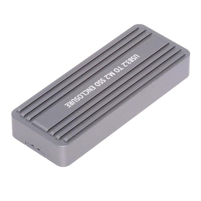 NVME MキーM.2 NGFF SATA SSD PCBAエンクロージャ2280/2242/2230mmアダプタRTL9220チップセットへのNFHK 20Gbps Type-C USB3.2 USB4