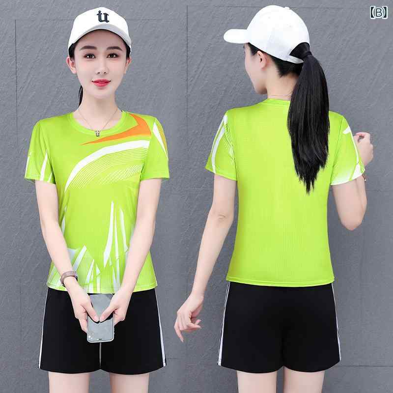 セットアップ レディース 半袖 トップス カットソー Tシャツ ハーフパンツ ショー...