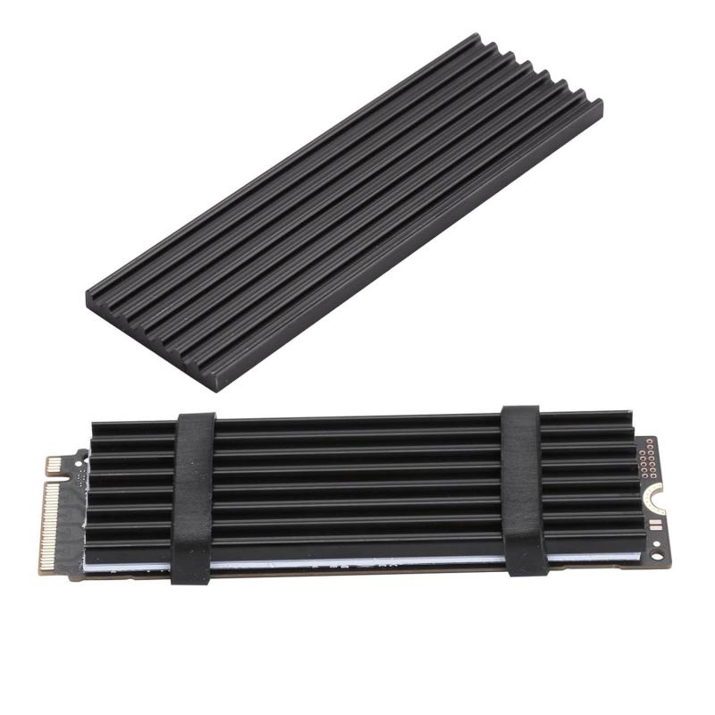 Awxlumv M.2 SSDヒートシンクキット アルミ合金ヒートシンク 2部セット 導熱シート NVMe2280 パソコン PS5