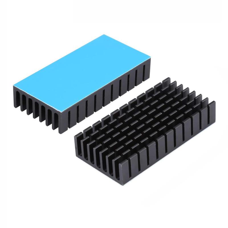 Awxlumv ヒートシンク 25 x 10mm 熱伝導テープ付き