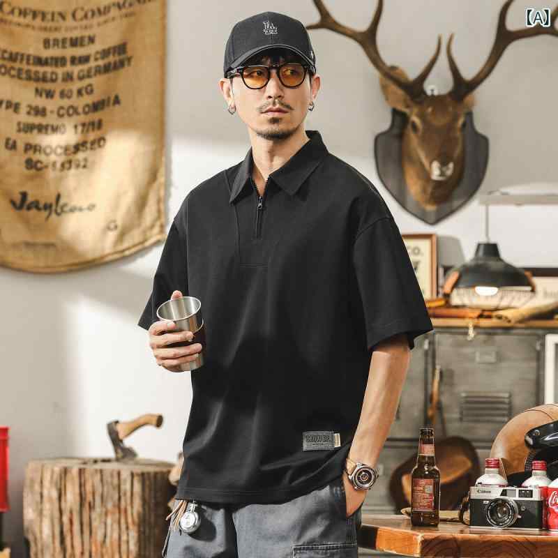 ・スタイル: カジュアル・袖丈: 短袖・版型: ワイド・柄: アルファベット・特殊加工: プリント・厚み: 薄手・カテゴリ: ポロシャツ・主な素材: ポリエステル・素材の含有率: 51%-70%・適用シーン: 日常・素材機能: 耐摩耗・カラー展開: ブラック、キャメル・サイズ展開: M、L、XL、2XL、3XL、4XL、5XL