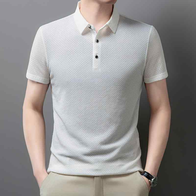 ・カテゴリ: POLOシャツ・スタイル: ファッション都市・袖丈: 短袖・版型: 合体型・柄: 条紋・特殊加工: 印花/印染・厚み: 普通・主な素材: ポリエステル60%・使用シーン: 日常・伸縮性: 高弾・カラー展開: グレー、ブラック、カーキ、グリーン、ブルー、ダークブルー・サイズ展開: M,L,XL,2XL,3XL,4XL